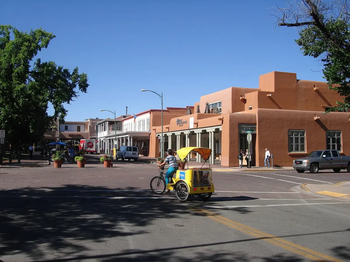 Santa Fe, New Mexico, USA - panoramio (69): a building linked to The First National Bank of Santa Fe