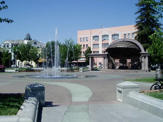 Chico Square: the head-office city of Tri Counties Bank