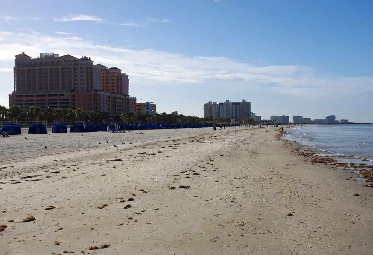 Clearwater Beach, Florida: the head-office city of USAmeriBank