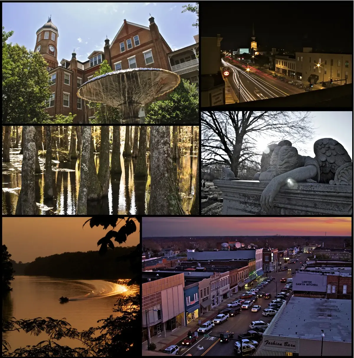 Columbus MS: the head-office city of BankFirst Financial Services