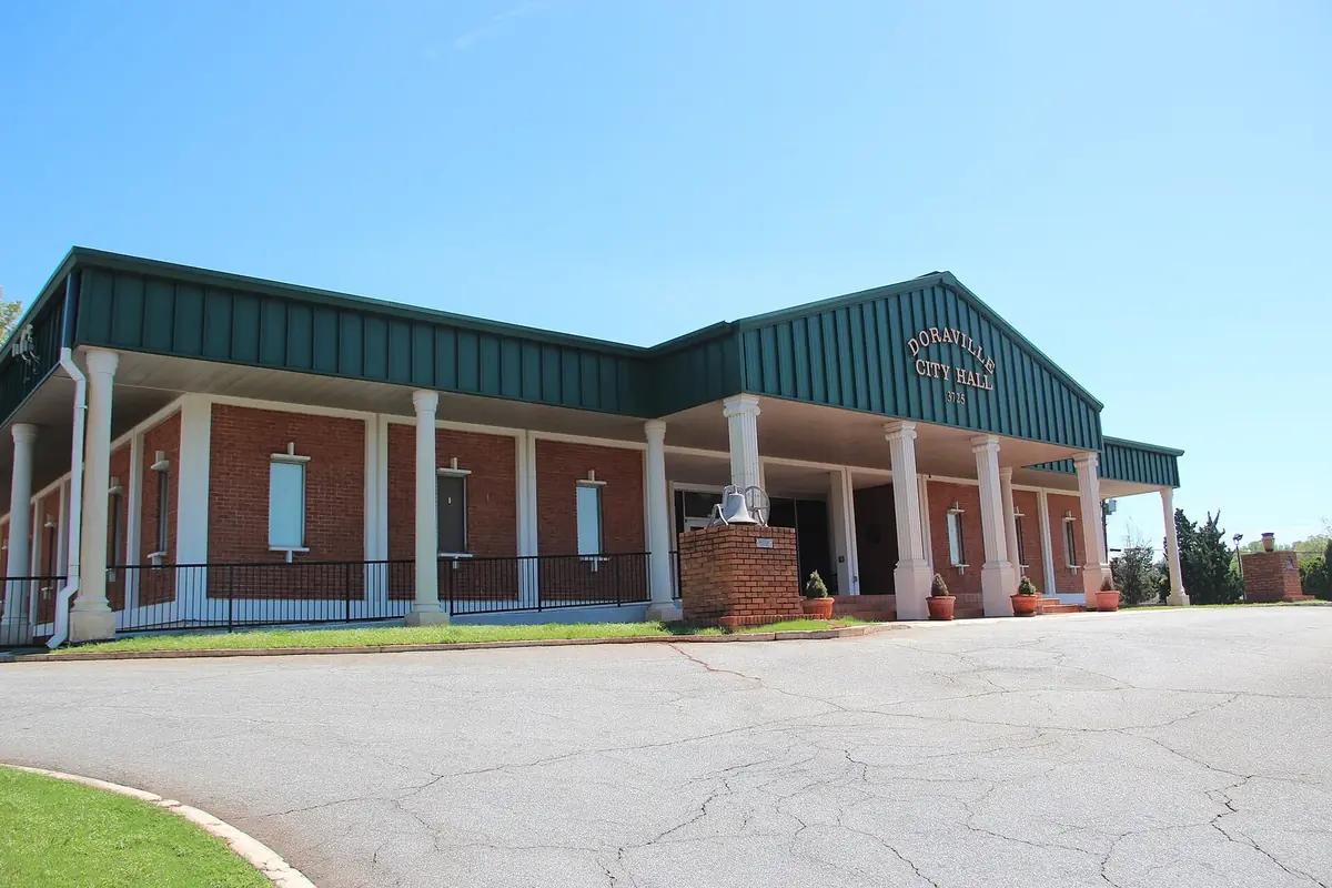 Doraville Georgia City Hall: the head-office city of Metro City Bank