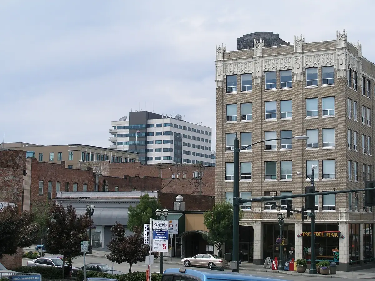 Everett - Downtown 1: the head-office city of Coastal Community Bank