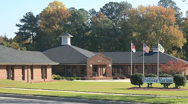 Fuquay-Varina town hall, Fuquay Varina, NC: the head-office city of The Fidelity Bank