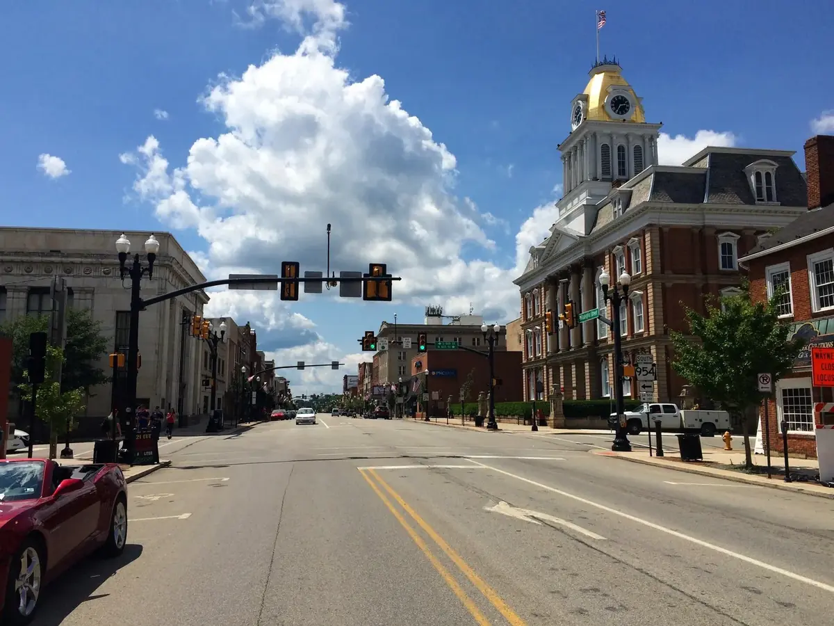 Indiana, PA: the head-office city of First Commonwealth Bank