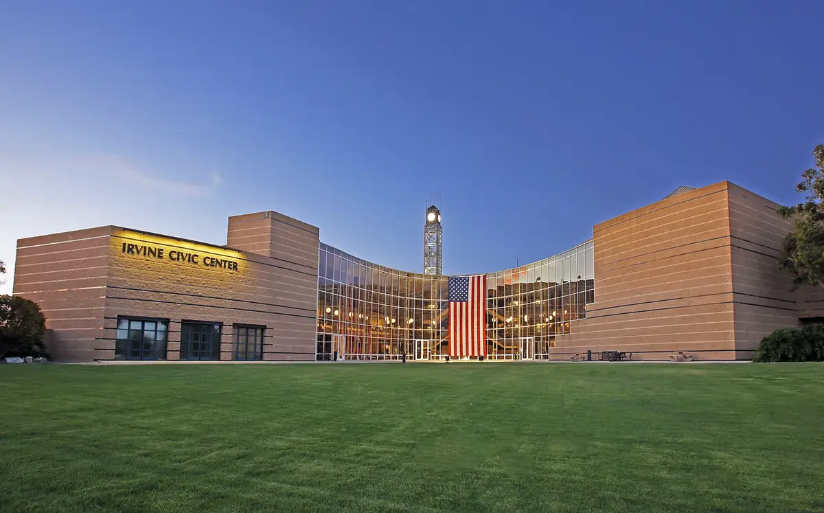 Irvine City Hall: the head-office city of California Republic Bank