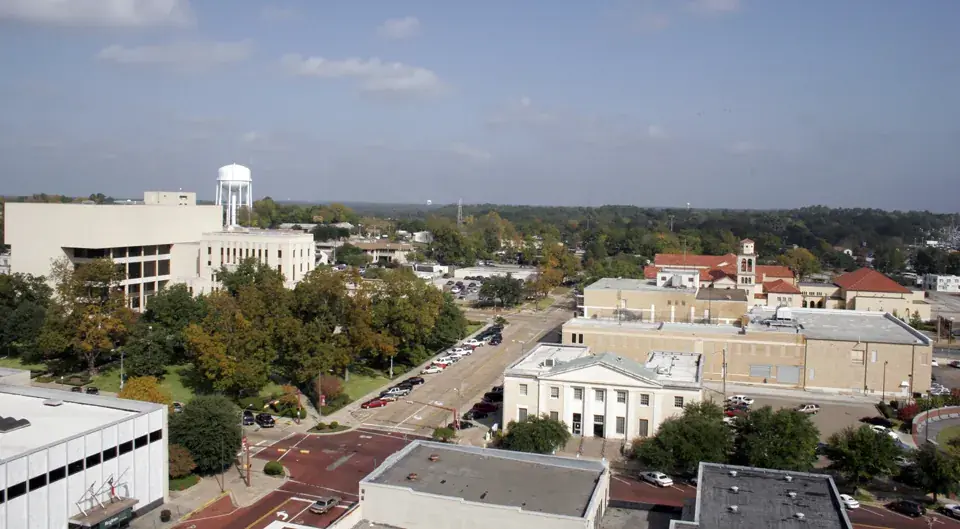 Long View, Longview, TX: the head-office city of Texas Bank and Trust Company