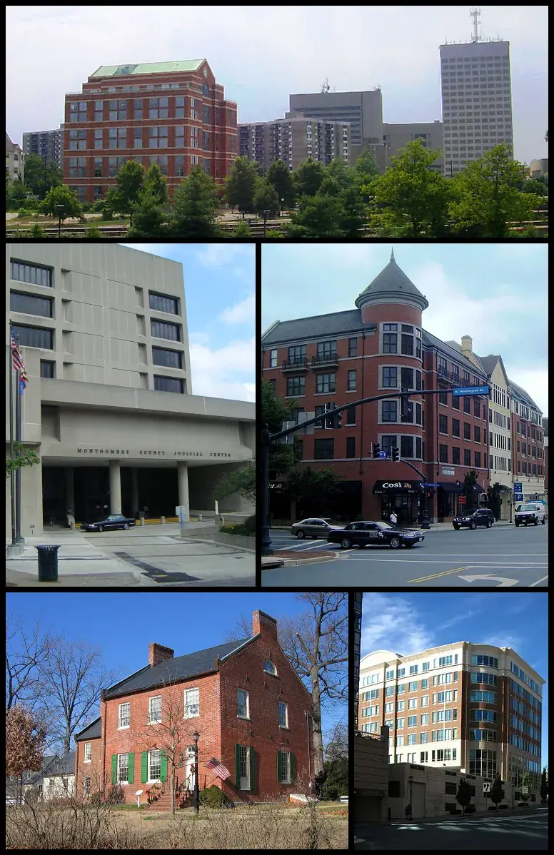 Rockville, Maryland Infobox Montage 1: the head-office city of Revere Bank