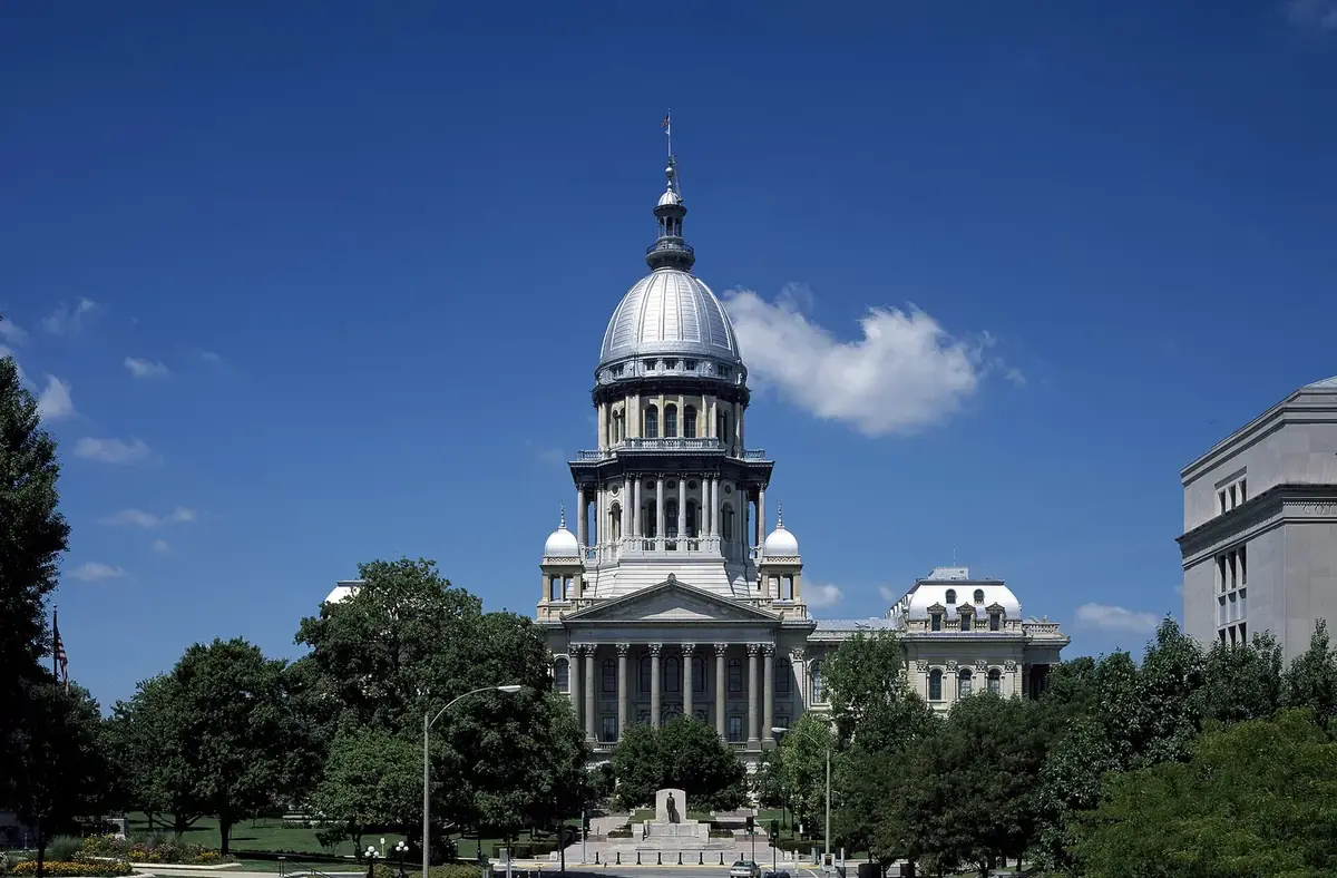 Illinois State Capitol, Springfield, IL: the head-office city of INB